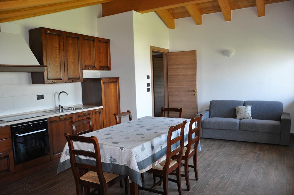 아오스타 Le Foyer De La Ferme 아파트 객실 사진